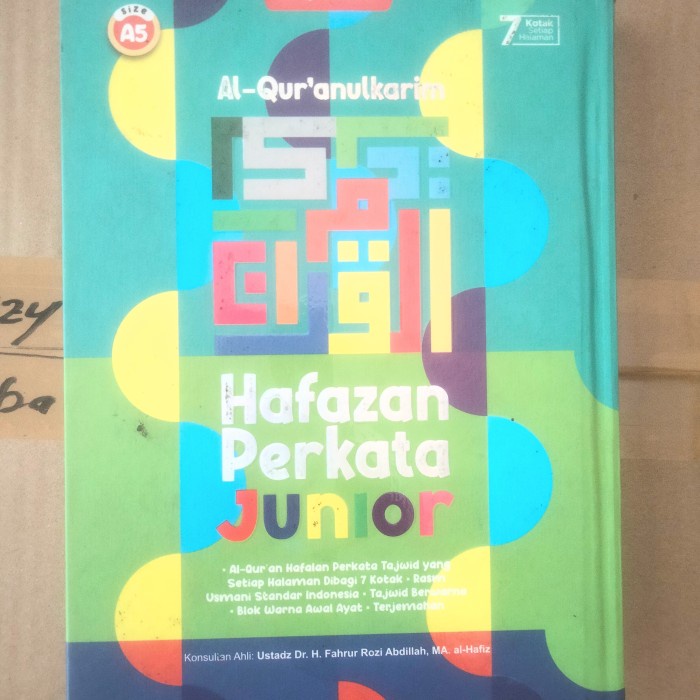AL QURAN PERKATA HAFAZAN JUNIOR ALQURAN ANAK ALQURAN HAFALAN TAJWID KODE 49