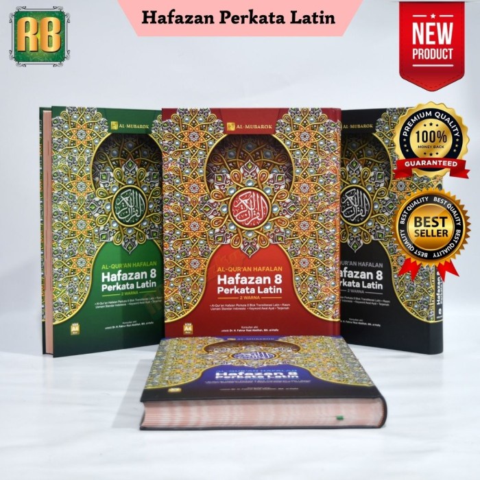 ALQURAN YANG ADA LATINNYA HAFAZAN 8 BLOK PERKATA LATIN A4 TERJEMAHAN KODE 1321