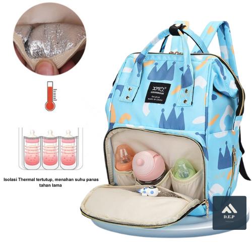Barang Terlaris Tas Ransel Perlengkapan Bayi Diaper Bag Nappy Bag (Tb004) Cod
