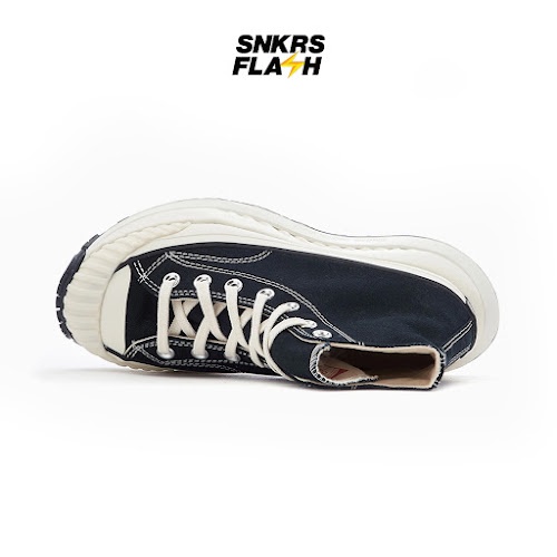 CONVERSE Chuck 70 At Cx Hi Black Egret Sepatu Sneakers Pria - A03277C - Size 35.5