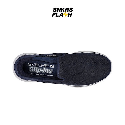 SKECHERS Go Walk 7 Dark Navy Sepatu Sneakers Pria - 216551NVY - Size 45