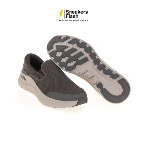 SKECHERS Sport Arch Fit 2 Brown Sepatu Sneakers Pria - 232706BRN - Size 45