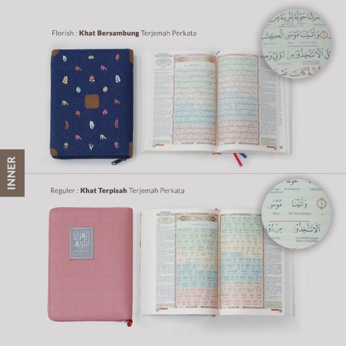 AL QURAN/ALQURAN WANITA TERJEMAHAN HAFALAN TAJWID WARNA MADINAH A5 KODE 68