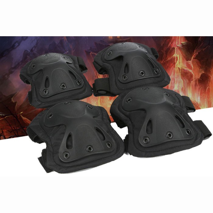 Kneeped Tactical / Dekker Lutut / Pelindung Lutut Siku