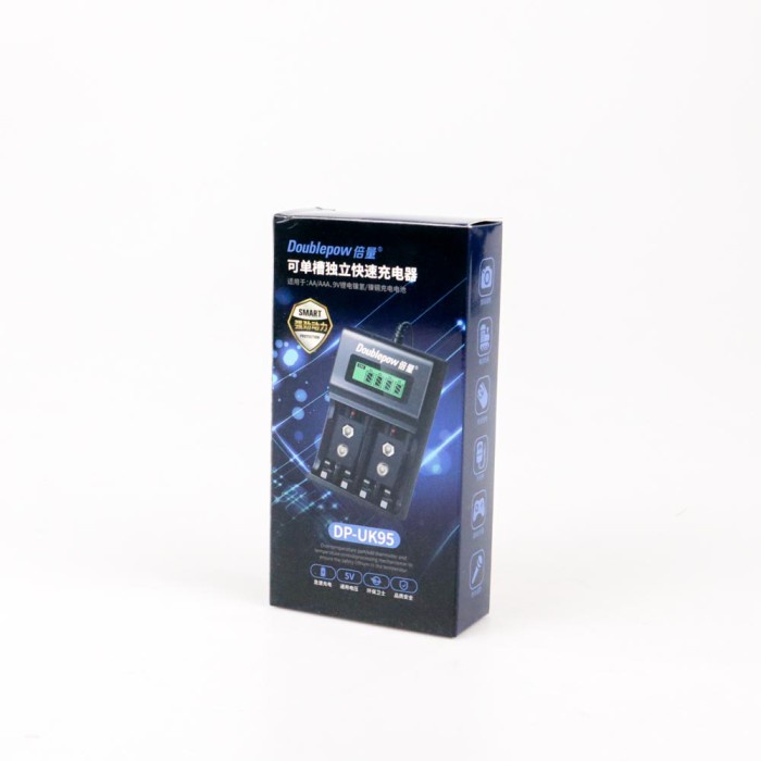 CHARGER BATERAI 9V & AA / AAA DOUBLEPOW - CAS BATRE KOTAK & A2 / A3 KODE 628