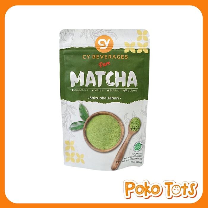 CY Matcha Powder 100gr Pure Shizuoka Japan Powdered Green Tea