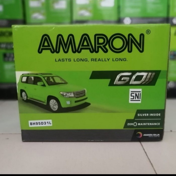 HARGA DISC - Aki Pajero/ Aki Fortuner Diesel/ Amaron Go 95D31L/ Aki Innova Diesel