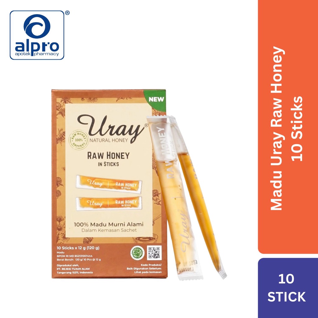

Madu Uray Raw Honey 10 Sticks