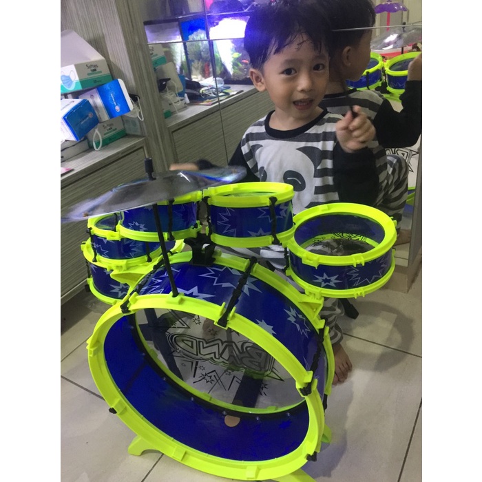 MAINAN ANAK DRUM SET BIG BAND FULL SET LENGKAP DRUM SET BIGBAND ANAK