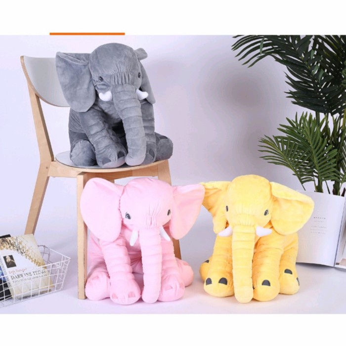 Boneka Gajah Jumbo / Boneka Elphant / Mainan Anak