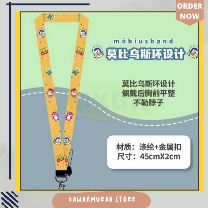 

ID Card Holder Toy Story Lucu / Name Tag Toy Story / Lanyard Toy Story