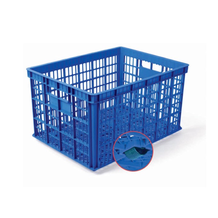 Keranjang Hanata 3001 Roda Box Container Industri Rak Susun