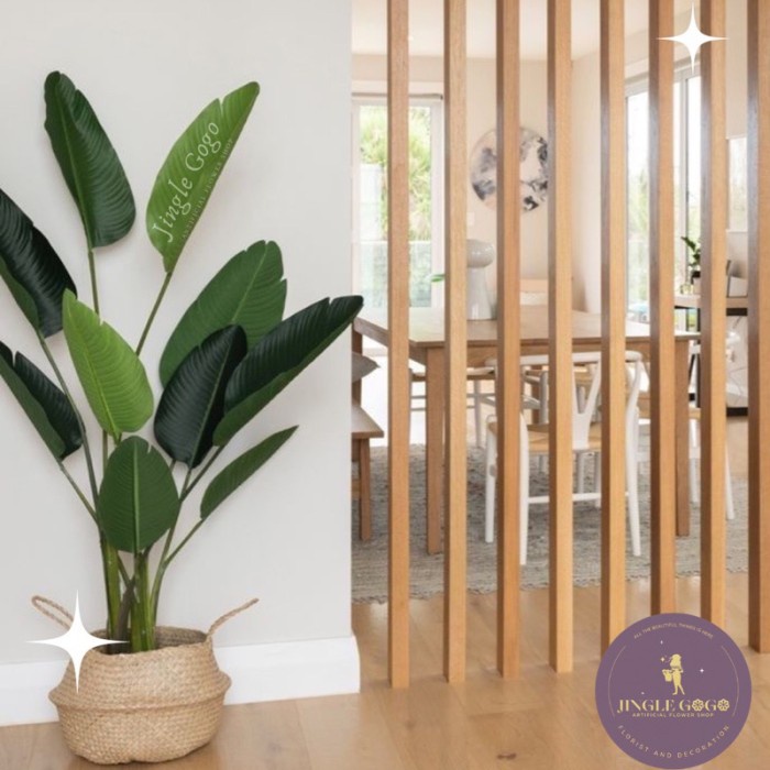 Pohon Pisang Artificial Tanaman Hias Palsu Pohon Plastik Tinggi