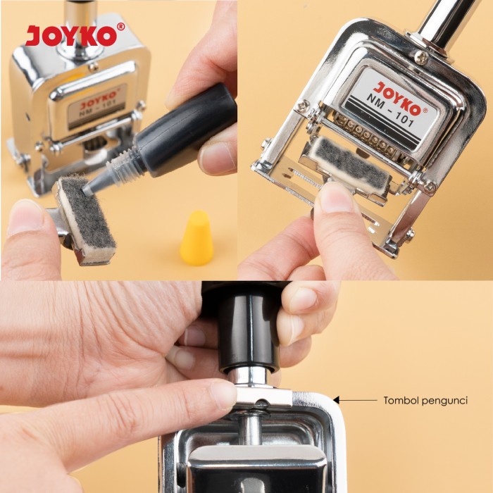 

Mesin Penomor Otomatis Automatic Numbering Machine Joyko