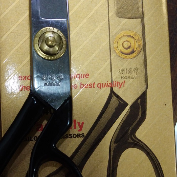 

Gunting Dragonfly A-240 Tailoring Scissors Korea