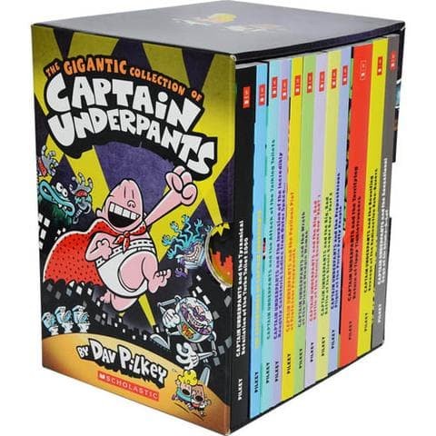 

HOT SALE! captain underpants the gigantic collection