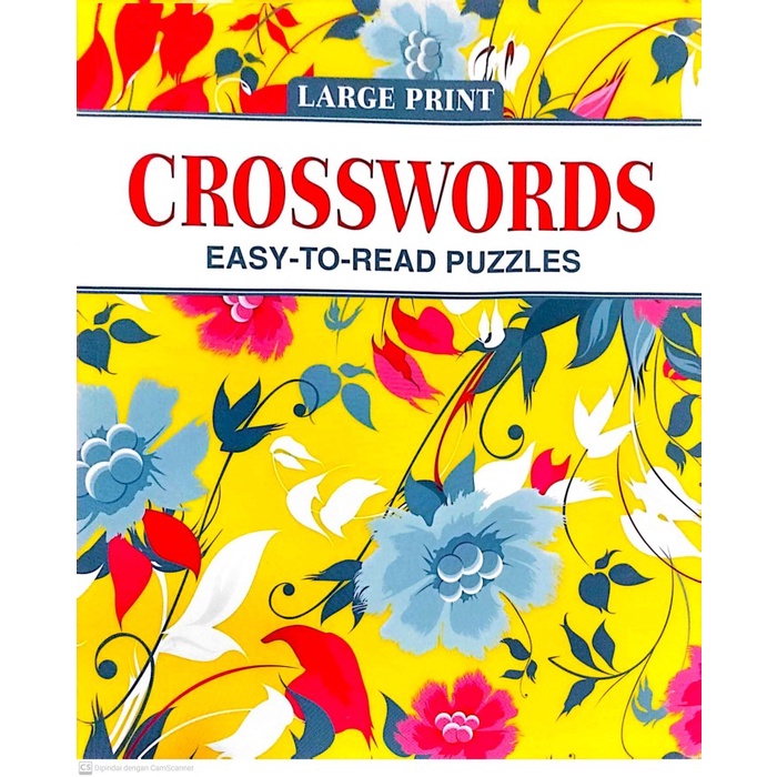 

TERBARU! Large Print Crosswords Easy-To-Read-Puzzles