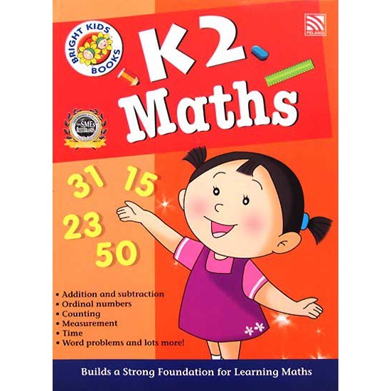 

K2 Maths Workbook Bright Kids Books