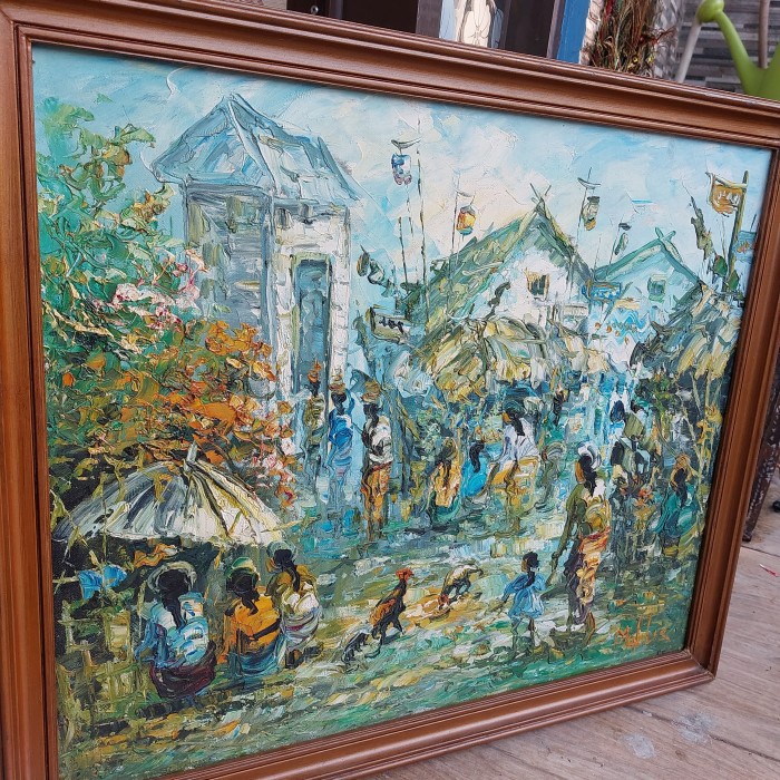 Angel Lukisan Bali Karya Pelukis Muklis