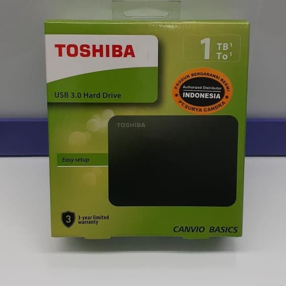 hardisk tosiba 1 tera