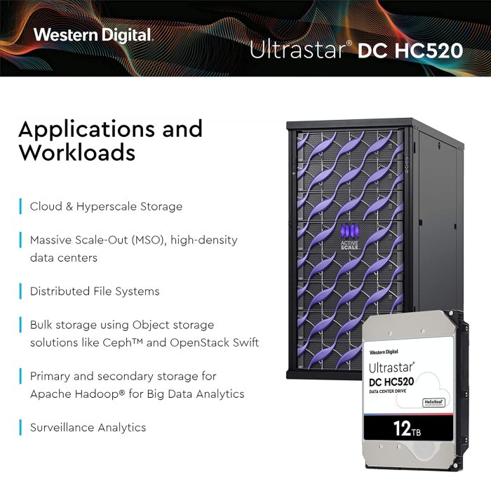 WD Ultrastar 12TB Enterprise HDD Server 3.5"