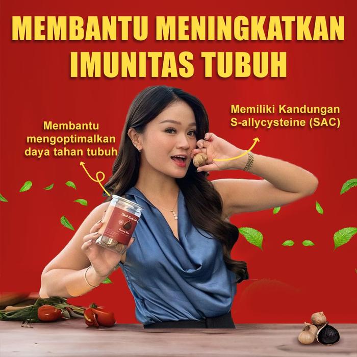 

Black Garlic HSD 500 Gr / Bottle, Bawang Hitam Toples Spice V2