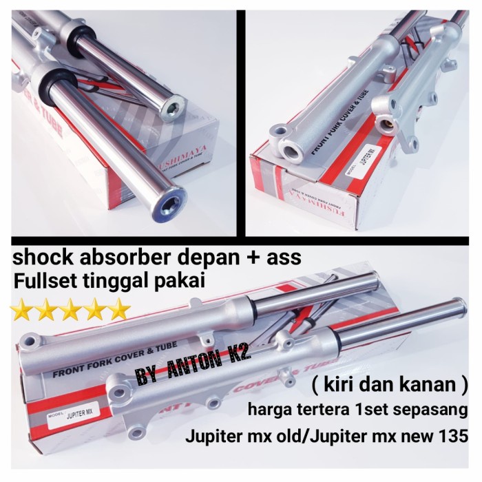 TERMURAH - SHOCK BREAKER DEPAN STANDAR ORI MOTOR JUPITER MX/JUPITER MX NEW 135