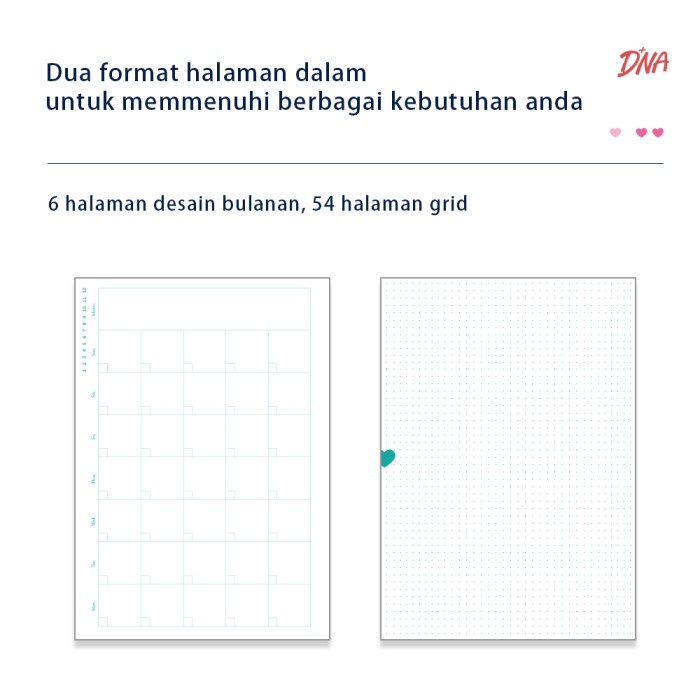 

Deli Buku Agenda A5/B5 60 Halaman Landscape 3 Warna 2420X