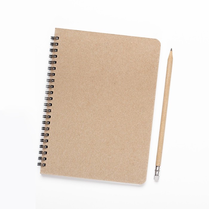 

Notebook Spiral #Kraft - Notebook Custom