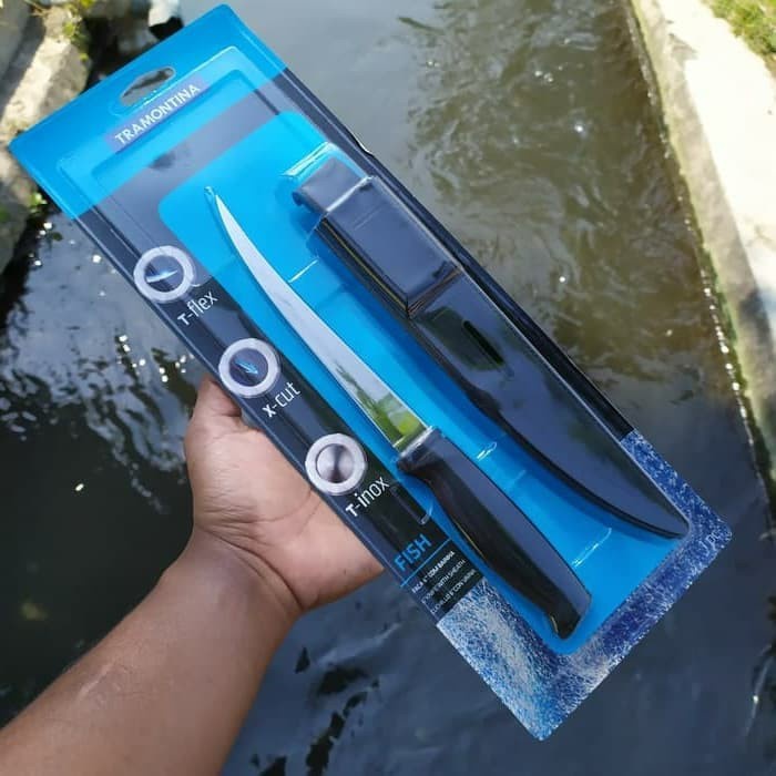 PISAU FILET KNIFE FISH 6 INCHI TRAMONTINA ORIGINAL BRAZIL