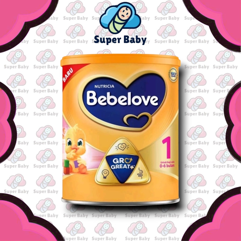 SUSU BAYI BEBELOVE 1 USIA 0-6 BULAN KALENG 800gr