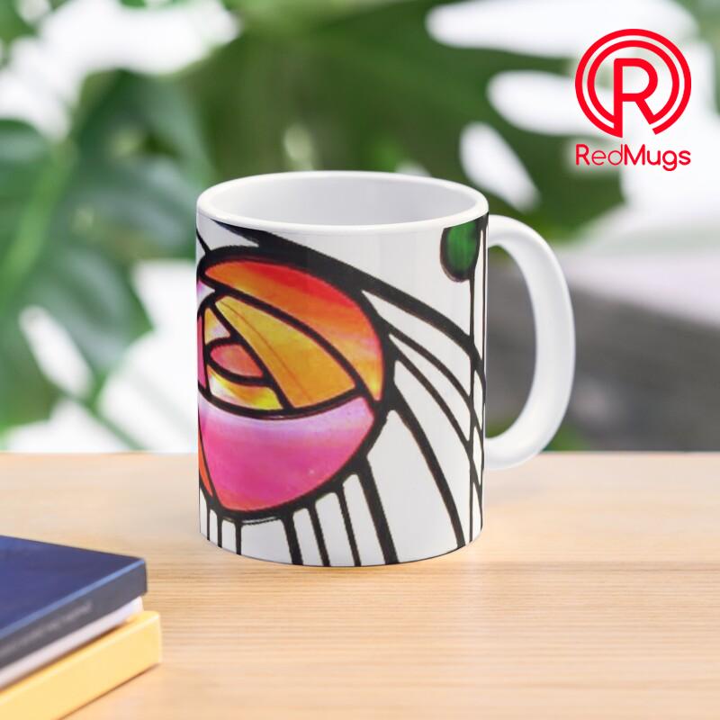 Gelas Mug Charles Rennie Mackintosh design Classic Mug