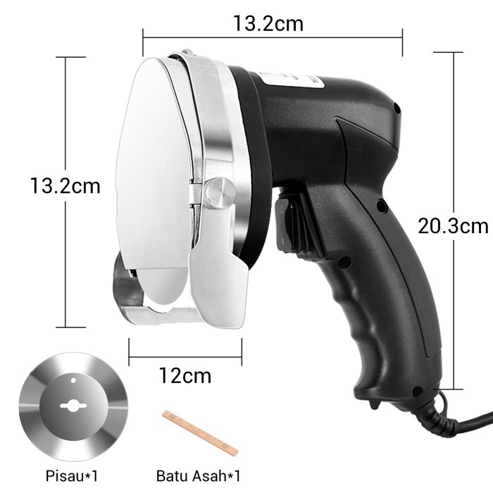 terbaru  alat pemotong daging kebab pisau slicer kebab listrik electric kebab slicer leevot