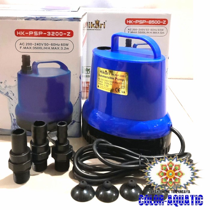 Pompa air celup kolam ikan HIKARI PSP 3200Z powerhead hemat daya murah