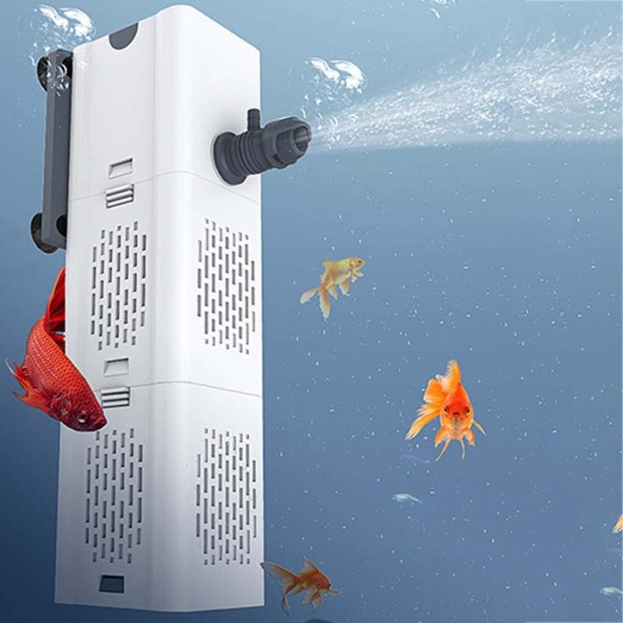 Pompa Air Ikan Arwana Submersible Filter Aquarium Pump Fish Tank 25W
