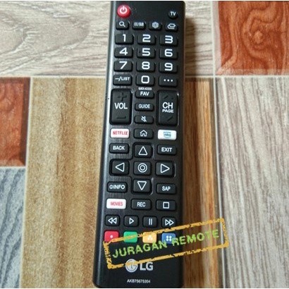 Remot Tv Remote Tv Lg Smart Tv Prime Netflix Akb75375608 Akb75375604 N
