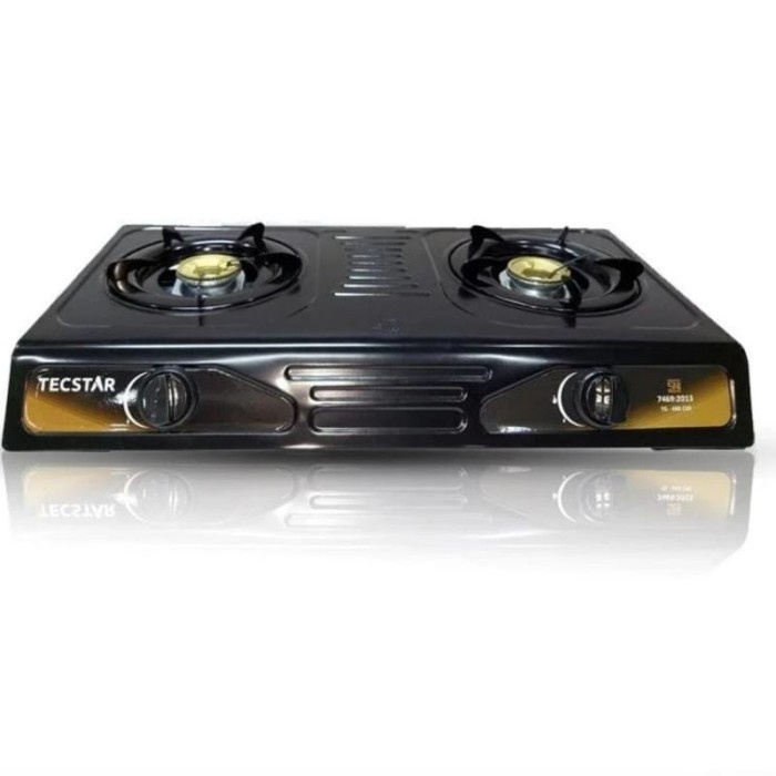 Kompor 2 Tungku Tlon Tecstar New
