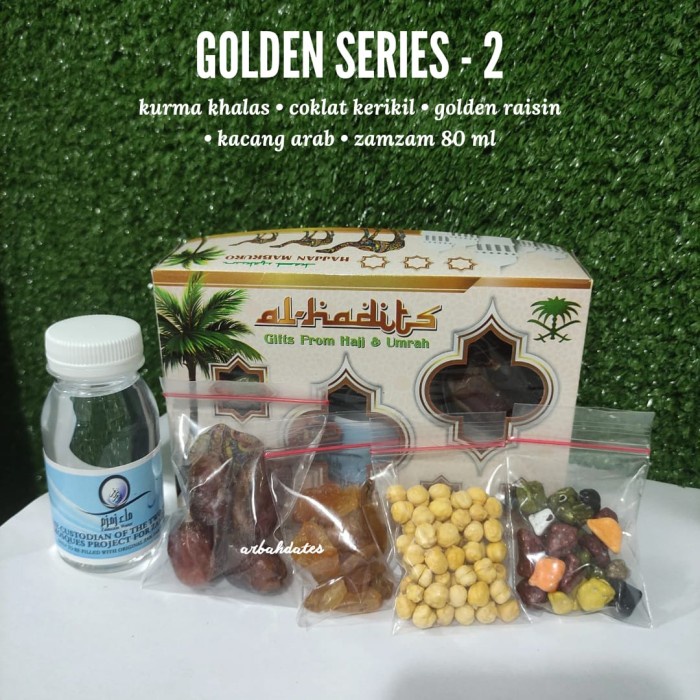 

[Afluth Store] Gift Hajj And Umroh Golden / Paket Oleh Oleh Haji Umroh