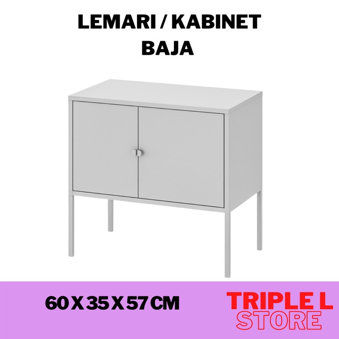 

Lemari Kabinet File Baja Serbaguna Abu 2 Pintu Dapat Di Tumpuk LXH Kode 1232