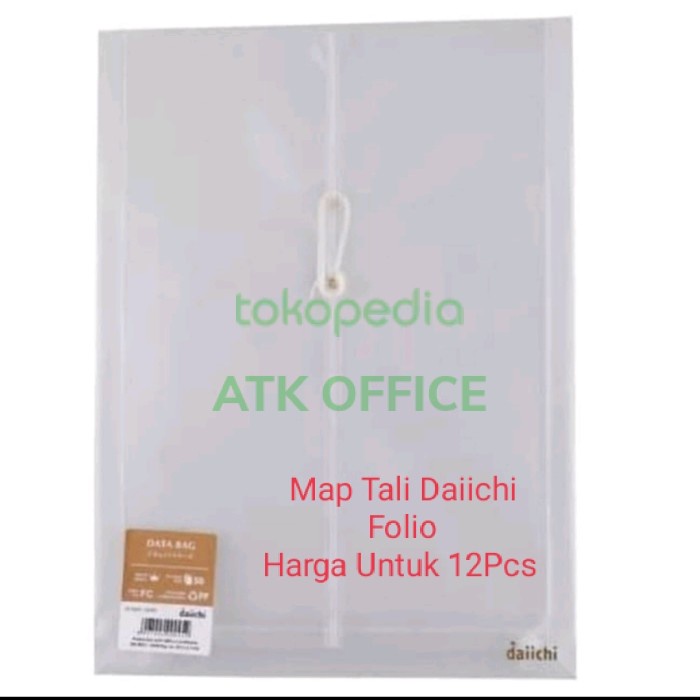 

Map Tali Daiichi folio / Folder Daiichi /Data Bag Daiichi (12Pcs) Kode 971
