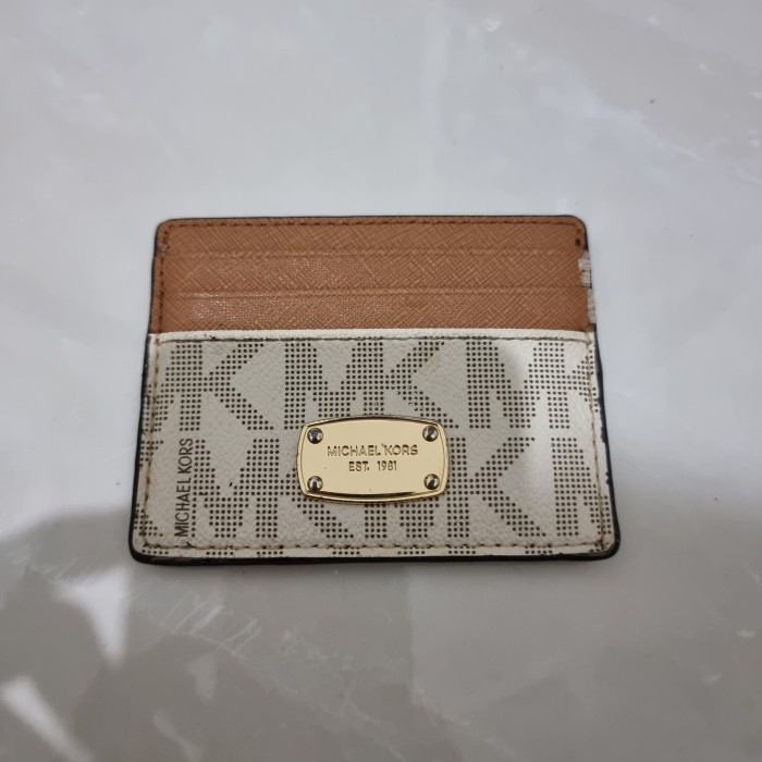 

michael kors jet set card holder ori 100% second Kode 242