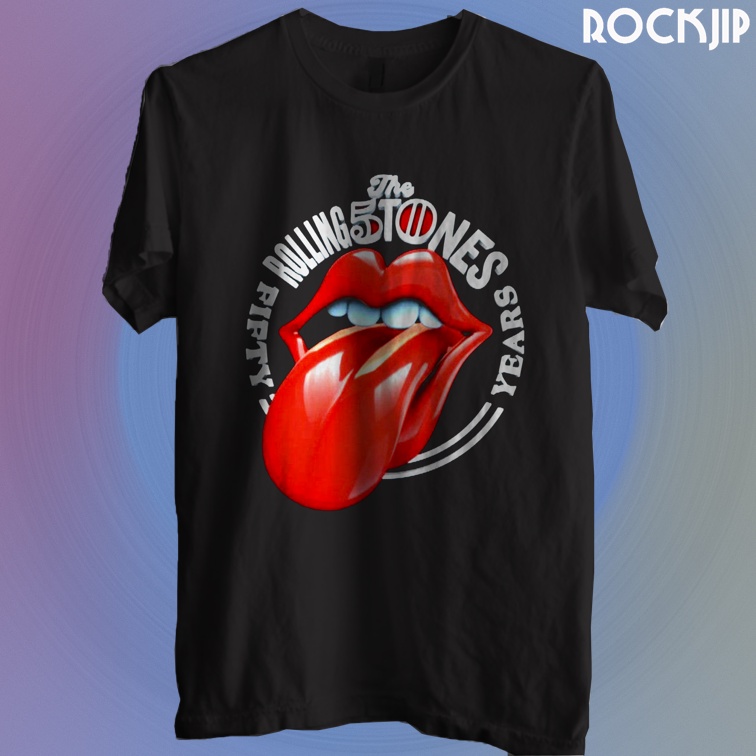 Pabrik Kaos Baju Distro Musik Band Rock Punk Indie Metal Pria Wanita Original Second Rolling Stones 