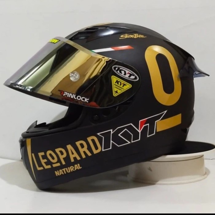 Product Laris Kyt Helm R10 Solid Black DoffMatt Paket Ganteng
