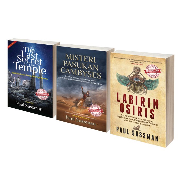 

HOT SALE! Trilogi Paul Sussman