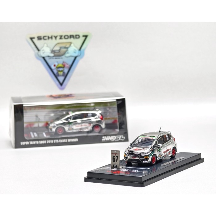 INNO64 Honda FIT Jazz RS GK5 Super Taikyu Sugo 2018 ST5 Class Winner #67 Honda Racing Team Yamato