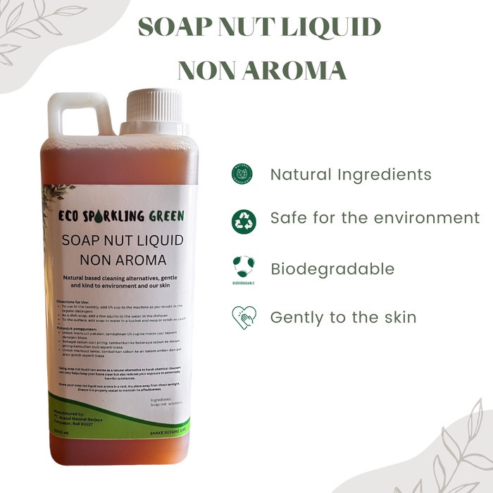 Klerek Cair/Soap Nut Liquids/Sabun Lerak Batik - Non Aroma