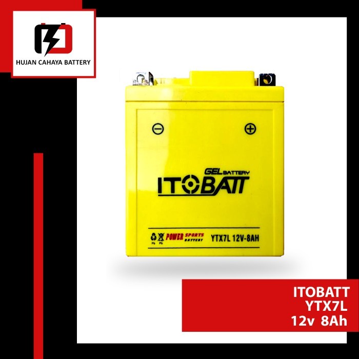 Aki Vespa Lx 150 / Vespa Lx125 / Vespa Sprint - Itobatt Ytx7L-Bs Mf