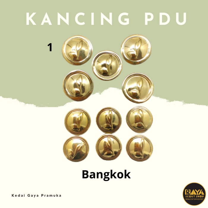 Kancing PDU Pembina Pramuka Termurah