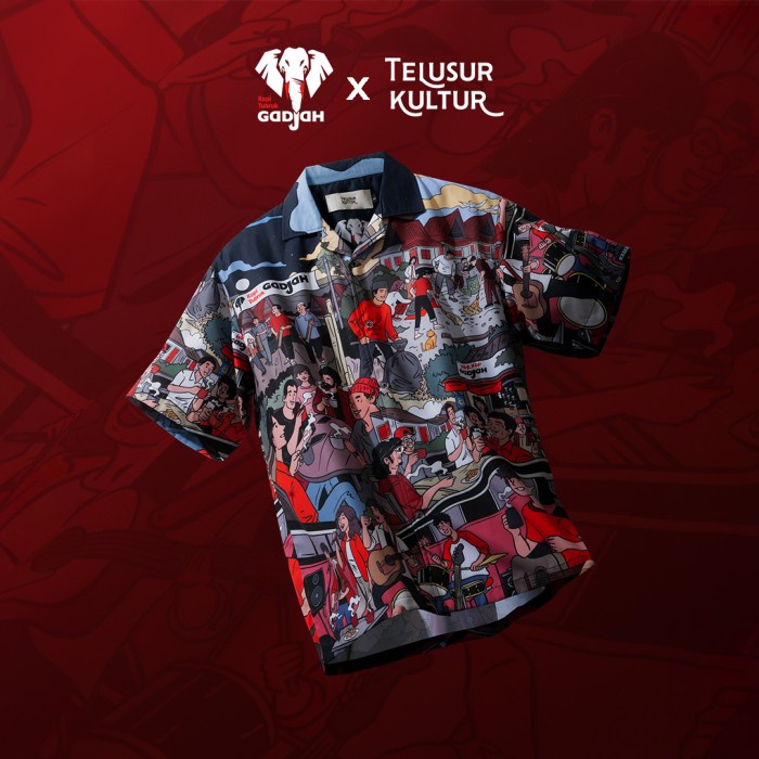 

[Spesial Kolaborasi] Kopi Tubruk Gadjah Special x Renteng 50 Saet x 23g + Kemeja KTG x Telusur