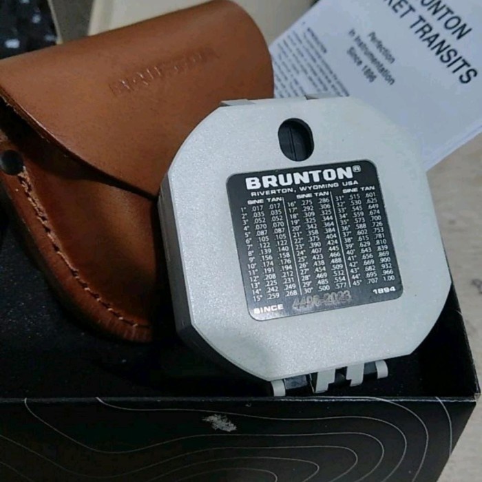 KOMPAS GEOLOGI BRUNTON F-5008